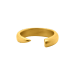 12.6 gram 24 kt Large Adjustable Horn Gold Ring