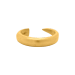 12.6 gram 24 kt Large Adjustable Horn Gold Ring