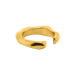 14.3 gram 24 kt Large Molten Gold Ring