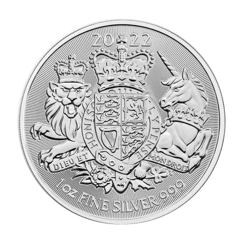Pièce de 1 once d'argent Armoiries Royales 2022 | La Monnaie royale