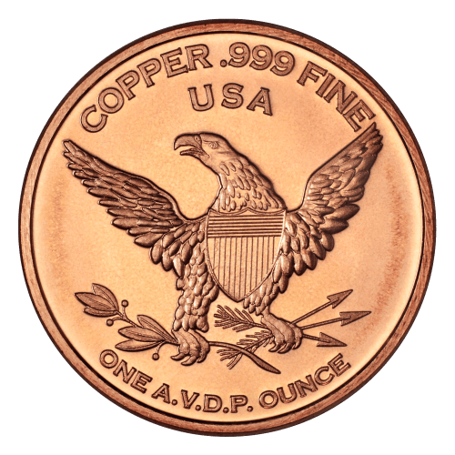 1 oz Don't Tread on Me Copper Round