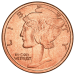 1 oz Mercury Dime Copper Round