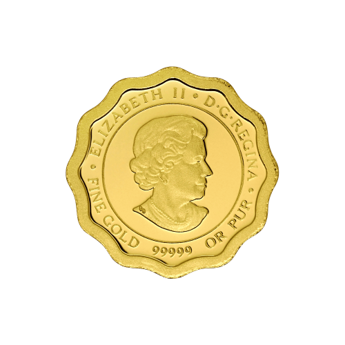 Pièce 1/3 once d'or Bénédiction de richesse 2009 | Monnaie royale canadienne