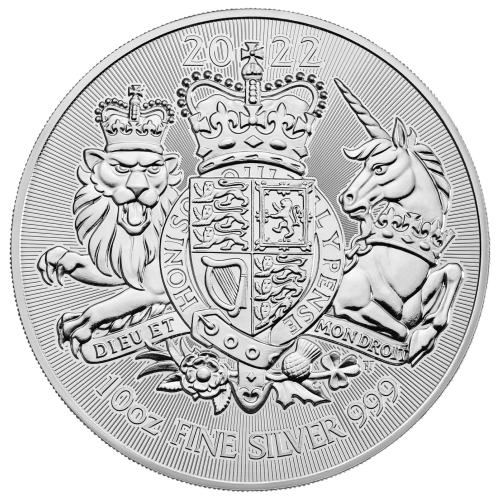 10 oz 2022 Queen's Beasts Completer Silver Coin | The Royal Mint