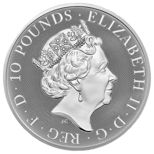 10 oz 2022 Royal Arms Silver Coin | The Royal Mint | Silver Gold