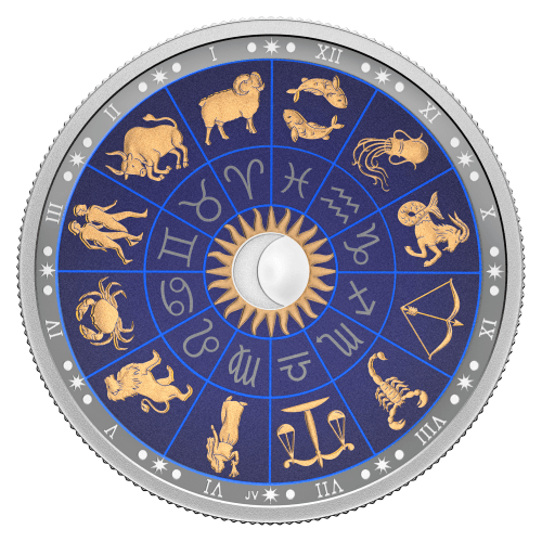2 oz 2022 Signs of the Zodiac Silver Coin | Royal Canadian Mint