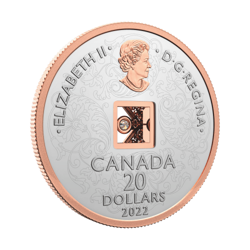2022 Sparkle of the Heart Dancing Diamond Silver Coin | Royal Canadian Mint