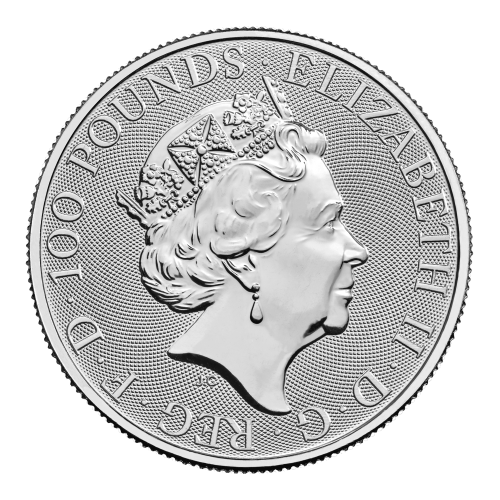 1 oz 2022 The Tudor Beasts: Lion of England Platinum Coin | The Royal Mint