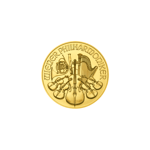 1/10 oz 2022 Austrian Philharmonic Gold Coin | Austrian Mint