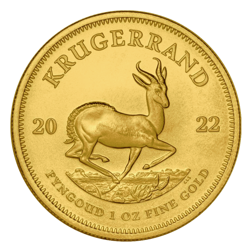 Pièce 1 once d'or Krugerrand 2022 | Rand Refinery