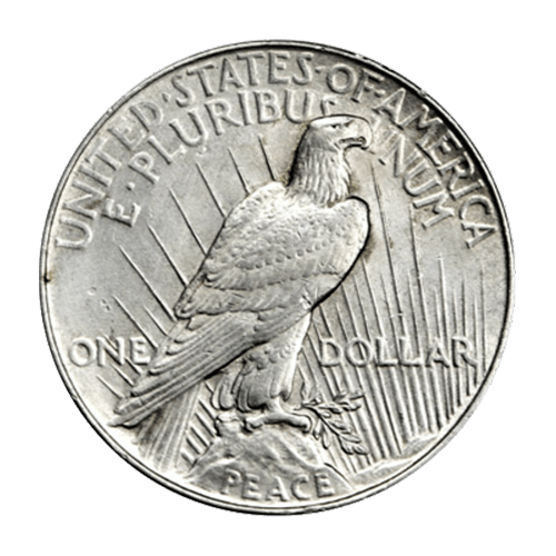 Random Year Peace Silver Dollar VG Silver Coin | United States Mint