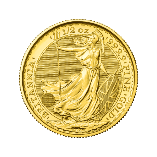 1/2 oz Random Year Britannia Gold Coin | The Royal Mint