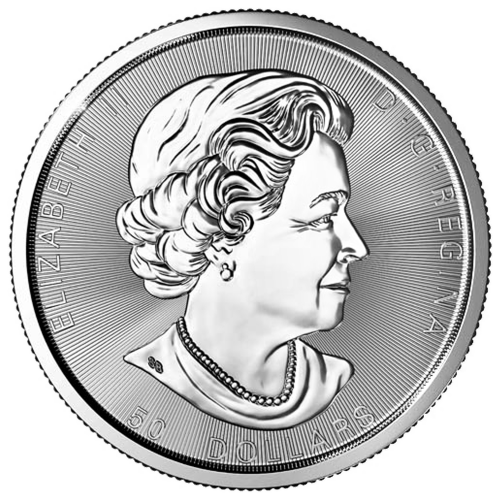 10 oz 2022 Magnificent Maple Leaves Silver Coin | Royal Canadian Mint
