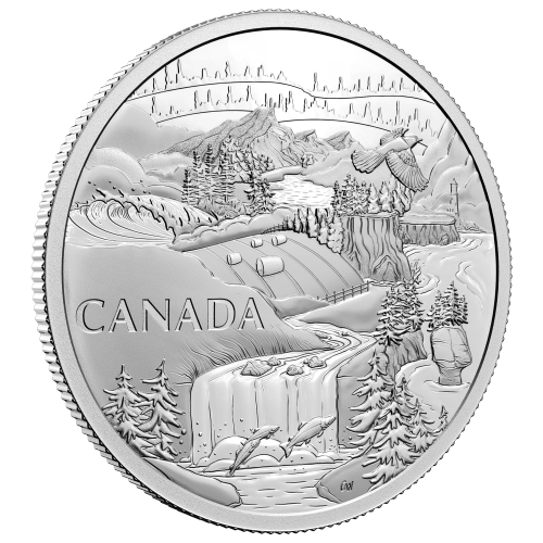 Pièce 2 onces d'argent Kaléidoscope du Canada 2022 | Monnaie royale canadienne
