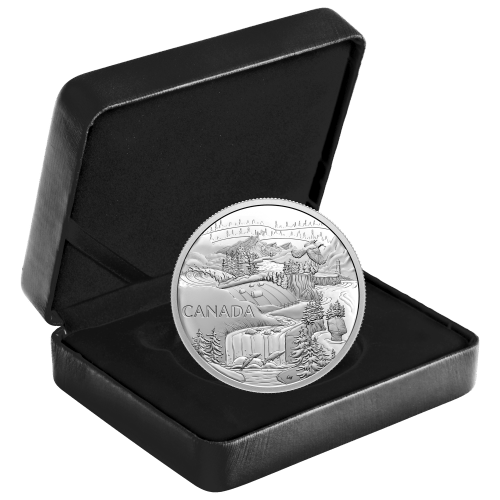 Pièce 2 onces d'argent Kaléidoscope du Canada 2022 | Monnaie royale canadienne