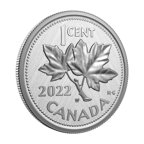1 oz 2022 10th Anniversary of the Farewell to the Penny Silver Coin | Royal Canadian Mint