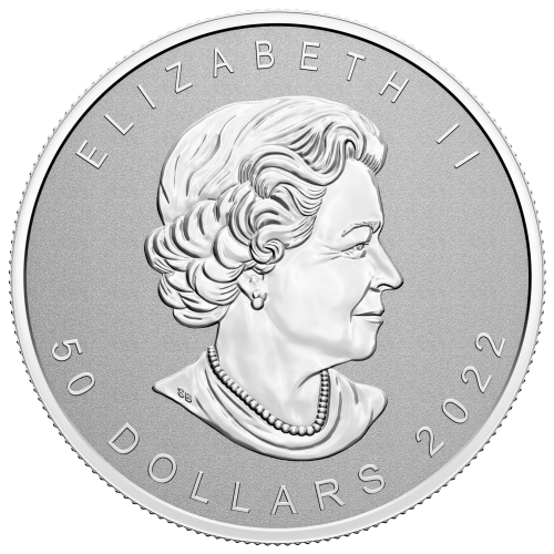 5 oz 2022 Ultra-High Relief Maple Leaf Silver Coin | Royal Canadian Mint