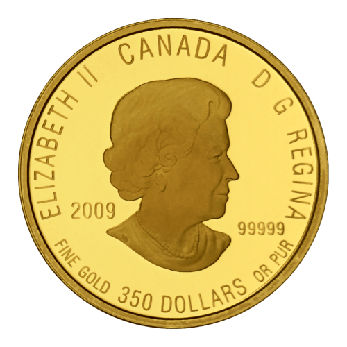 Random Year (2004-2011) Provincial Floral Series 99999 Gold Coin | Royal Canadian Mint