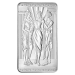 Lingot 100 onces d'argent Les Trois Grâces | La Monnaie royale