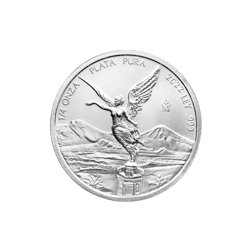 1/4 oz 2022 Mexican Libertad Silver Coin | Mexican Mint