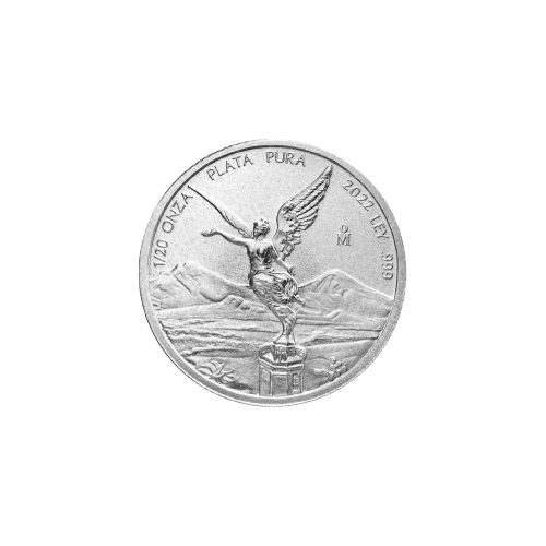 Pièce 1/10 once d'argent Libertad mexicaine 2022 | Monnaie mexicaine