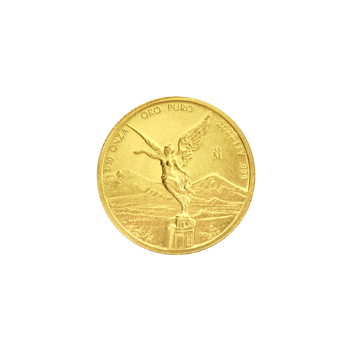 Pièce 1/10 once d'or Libertad mexicaine 2022 | Monnaie mexicaine