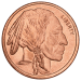1 oz Buffalo Nickel Copper Round