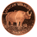 1 oz Rhino Copper Round