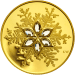 Pièce d'or Flocon de neige Cristal Swarovski 2006 | Monnaie royale canadienne