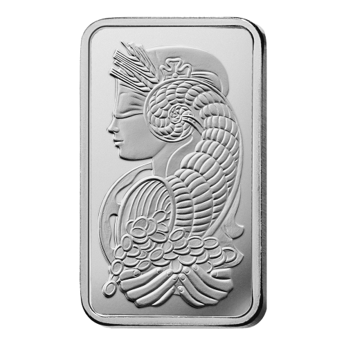 1 oz Fortuna Platinum Bar | PAMP Suisse