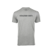 Tee-shirt ras-du-cou Golden Boy | Gris chiné