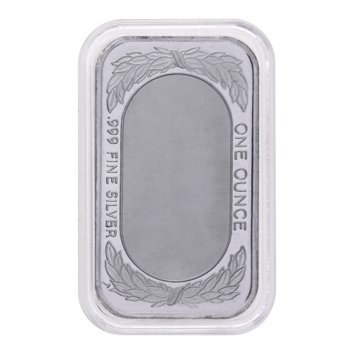 Lingot 1 once d'argent Mardi Gras coloré | Monnaie de SilverTowne