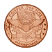1 oz COVID-19 Copper Round