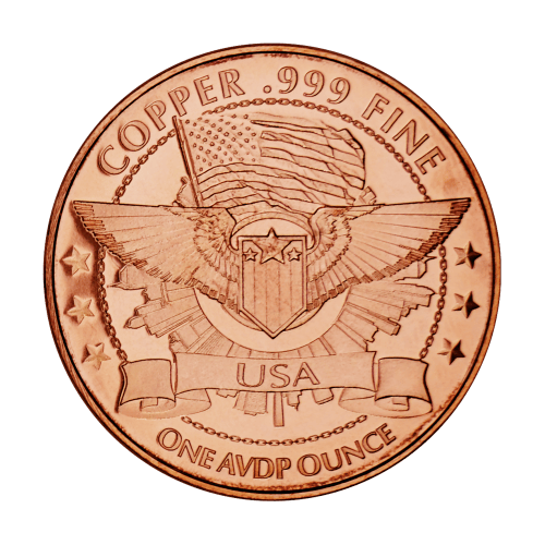 1 oz COVID-19 Survivors Copper Round