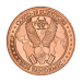 1 oz COVID-19 Survivors Copper Round