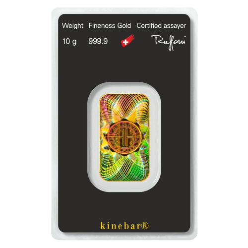 10 gram KineBar Gold Bar | Argor-Heraeus