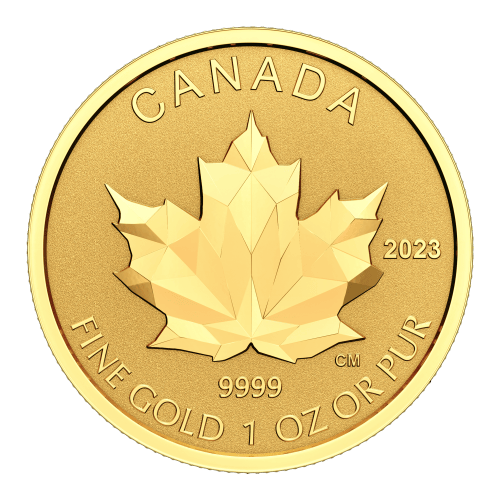 Ensemble de 4 pièces d'or 2023 Feuille d'érable multidimensionnelles | Monnaie royale canadienne