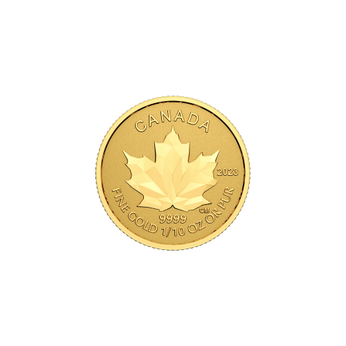 Ensemble de 4 pièces d'or 2023 Feuille d'érable multidimensionnelles | Monnaie royale canadienne