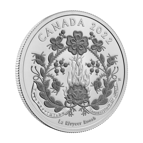 Pièce 1 once d'argent Générations : Les Métis de la rivière Rouge 2022 | Monnaie royale canadienne