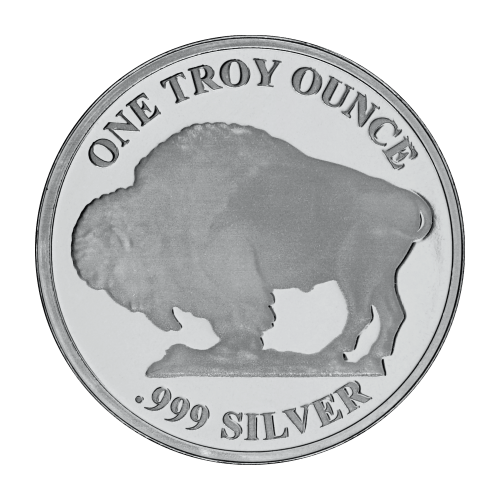 1 oz Buffalo Silver Round | Asahi Refining