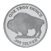 1 oz Buffalo Silver Round | Asahi Refining