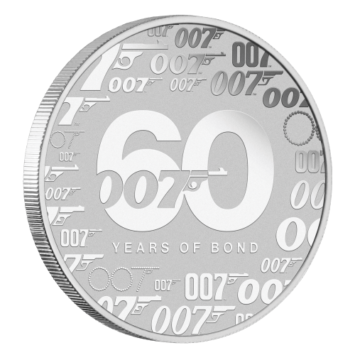1 oz 2022 James Bond: 60 Years of Bond Silver Coin | Perth Mint