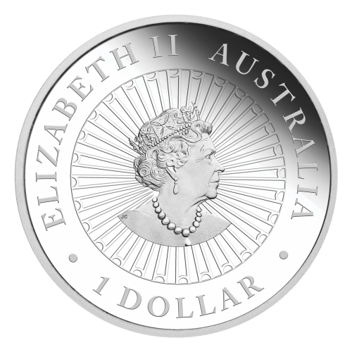 1 oz 2022 Great Southern Land Blue Lepidolite Proof Silver Coin | Perth Mint