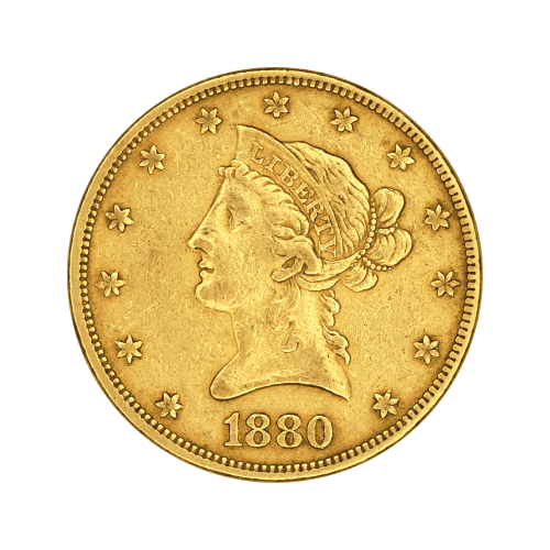 Pièce 10 $ en or XF Tête de Liberté Année aléatoire | Monnaie des États-Unis