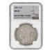 Pièce d'argent MS-65 NGC Dollar d'argent Morgan pré-1921 | Monnaie des États-Unis