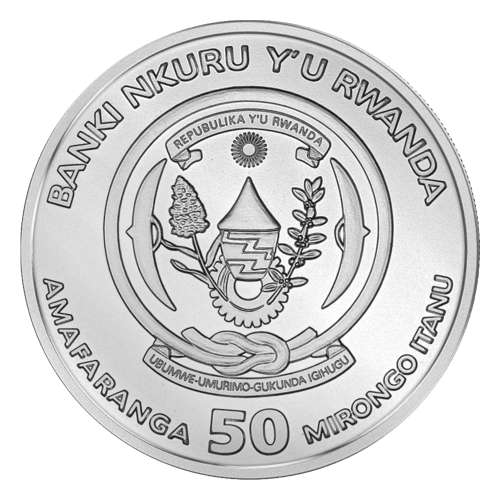 1 oz 2023 Lunar Year of the Rabbit Silver Coin | Rwanda