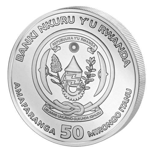 1 oz 2023 Lunar Year of the Rabbit Silver Coin | Rwanda