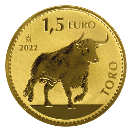 1 oz 2022 El Toro: Spanish Bull Gold Coin | Spanish Mint