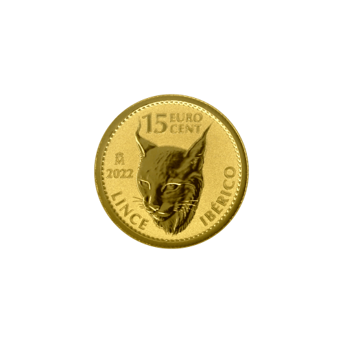 1/10 oz 2022 Iberian Lynx Gold Coin | Spanish Mint | Silver Gold