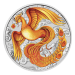 Pièce 1 once d'argent Mythes et Légendes de Chine : Phénix rouge et or 2022 dans une carte Certicard | Monnaie de Perth